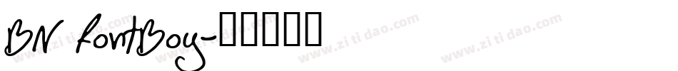 BN FontBoy字体转换